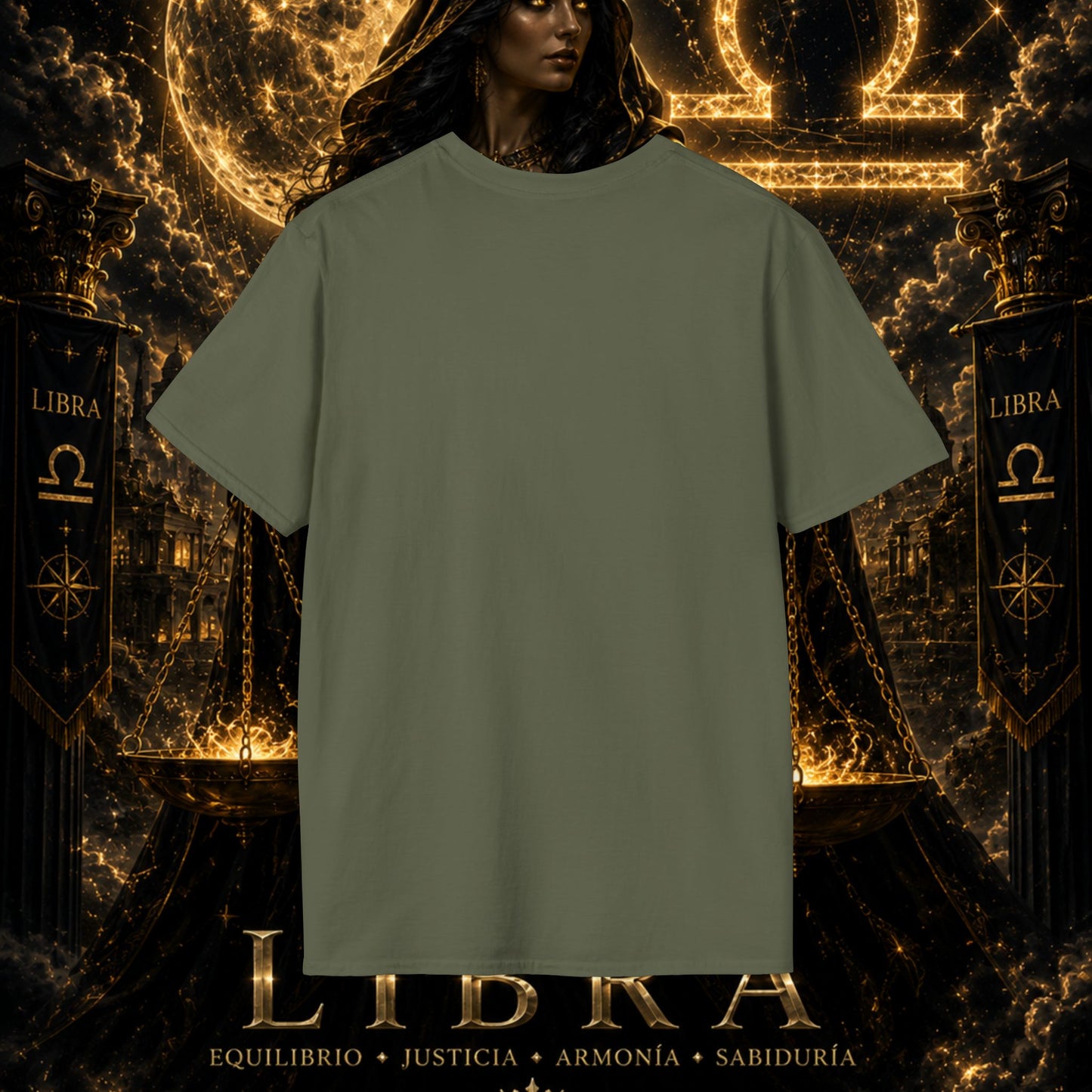 "Camiseta LIBRA – La Guardiana del Equilibrio"