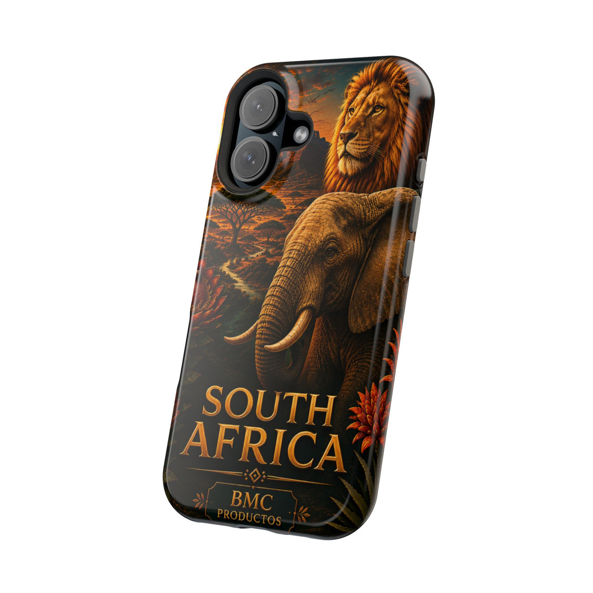 "Reinforced Magnetic Case South Africa 🌍 – A world of adventure and diversity"