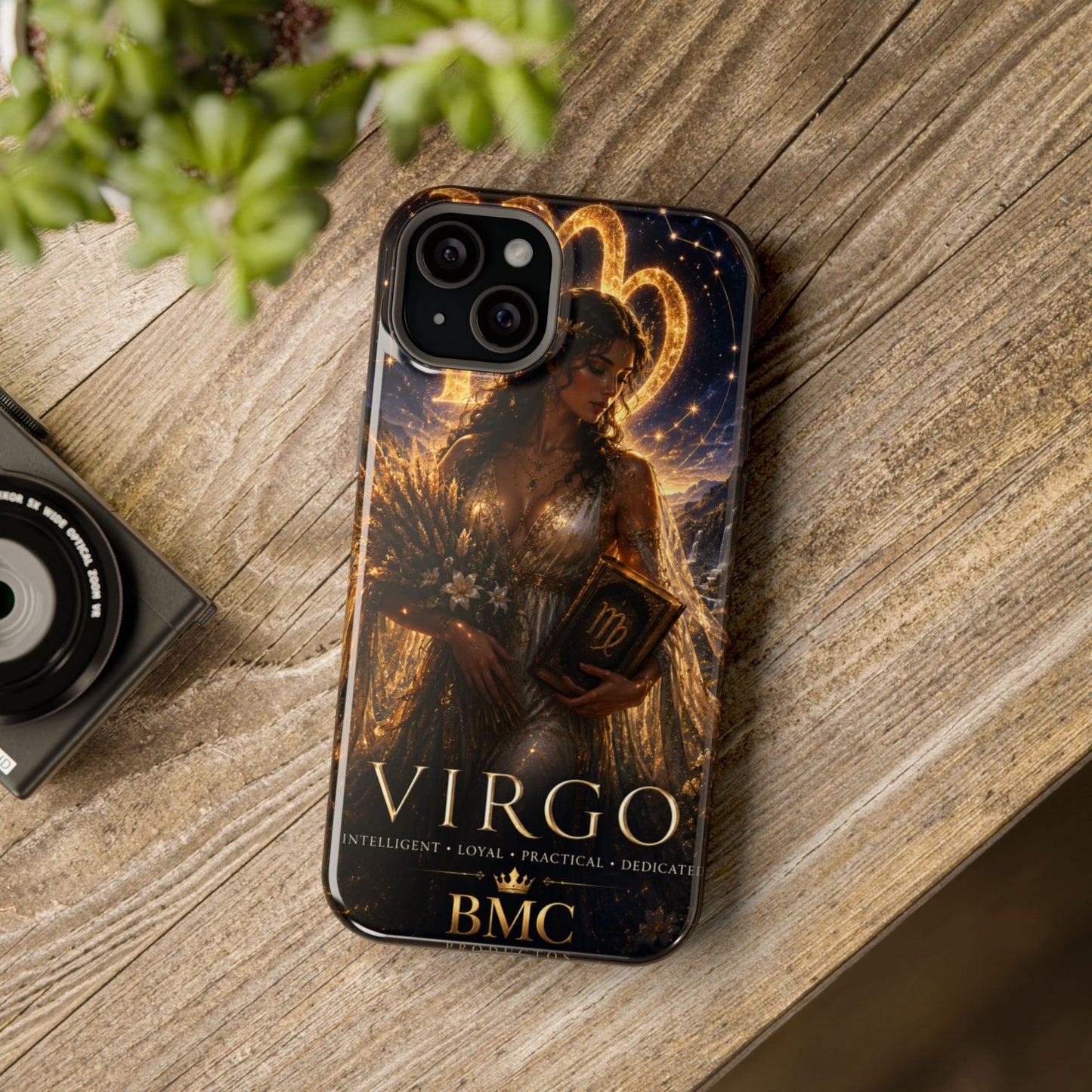 "Funda Magnética Reforzada ♍ Virgo-La Guardiana del Conocimiento"