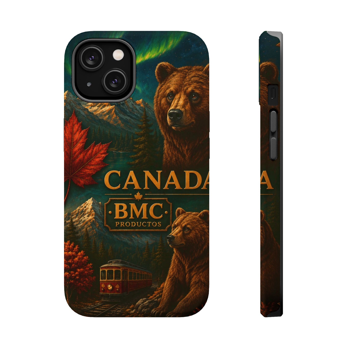 "Funda Magnética Reforzada Magnética Reforzada Canadá: Naturaleza Majestuosa y Espíritu Libre 🍁🏞️🦌"