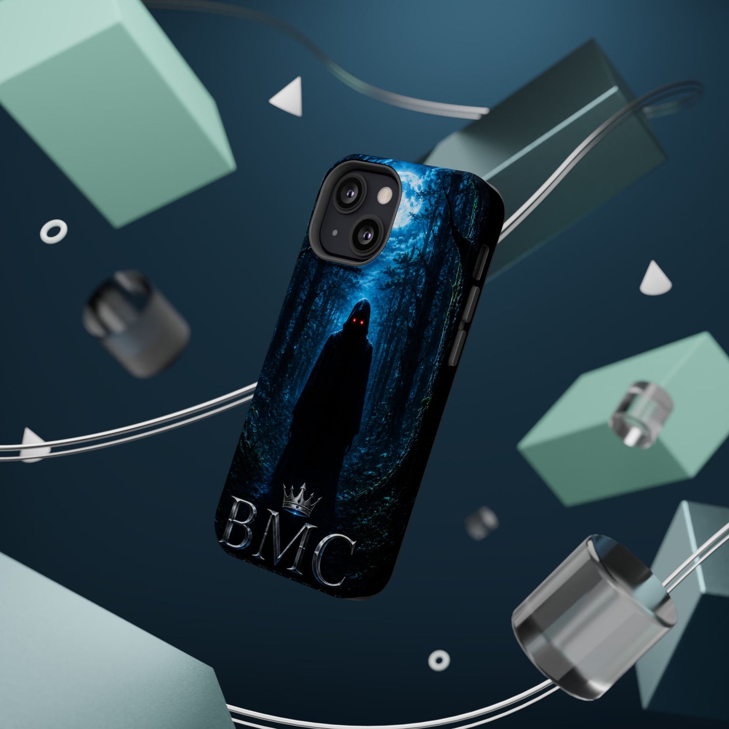 "Funda Magnética Reforzada🖤 El Vigía del Bosque Oscuro"
