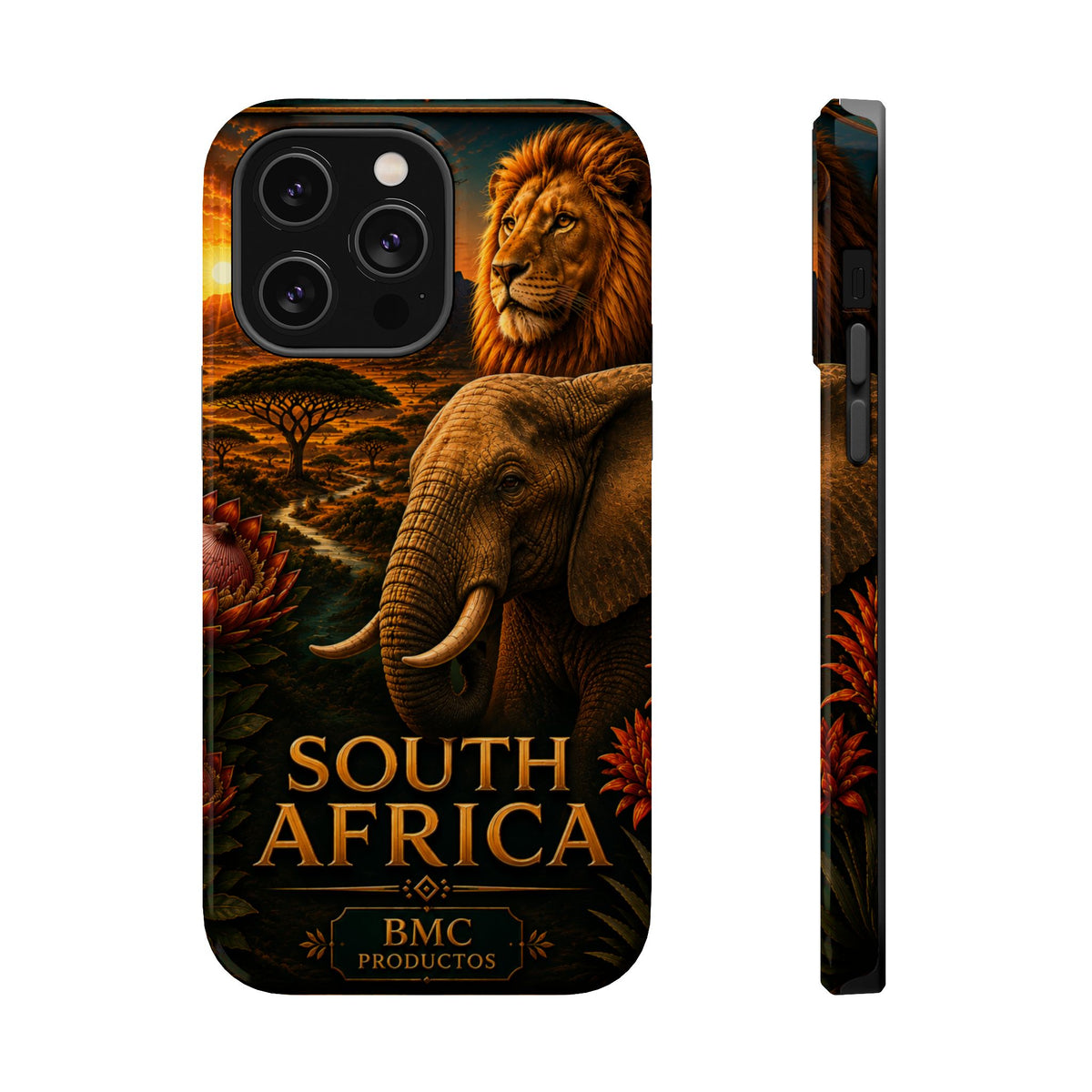 "Reinforced Magnetic Case South Africa 🌍 – A world of adventure and diversity"