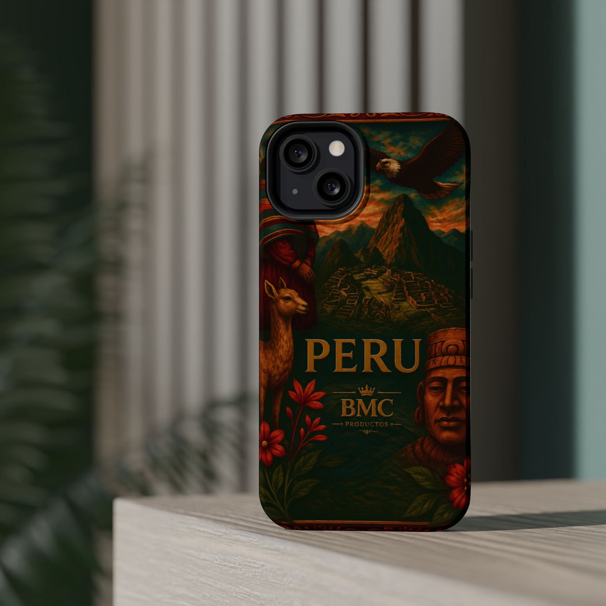 "Peru: Mysticism, History, and Eternal Wonders Reinforced Magnetic Case 🏔️🦙🛕"