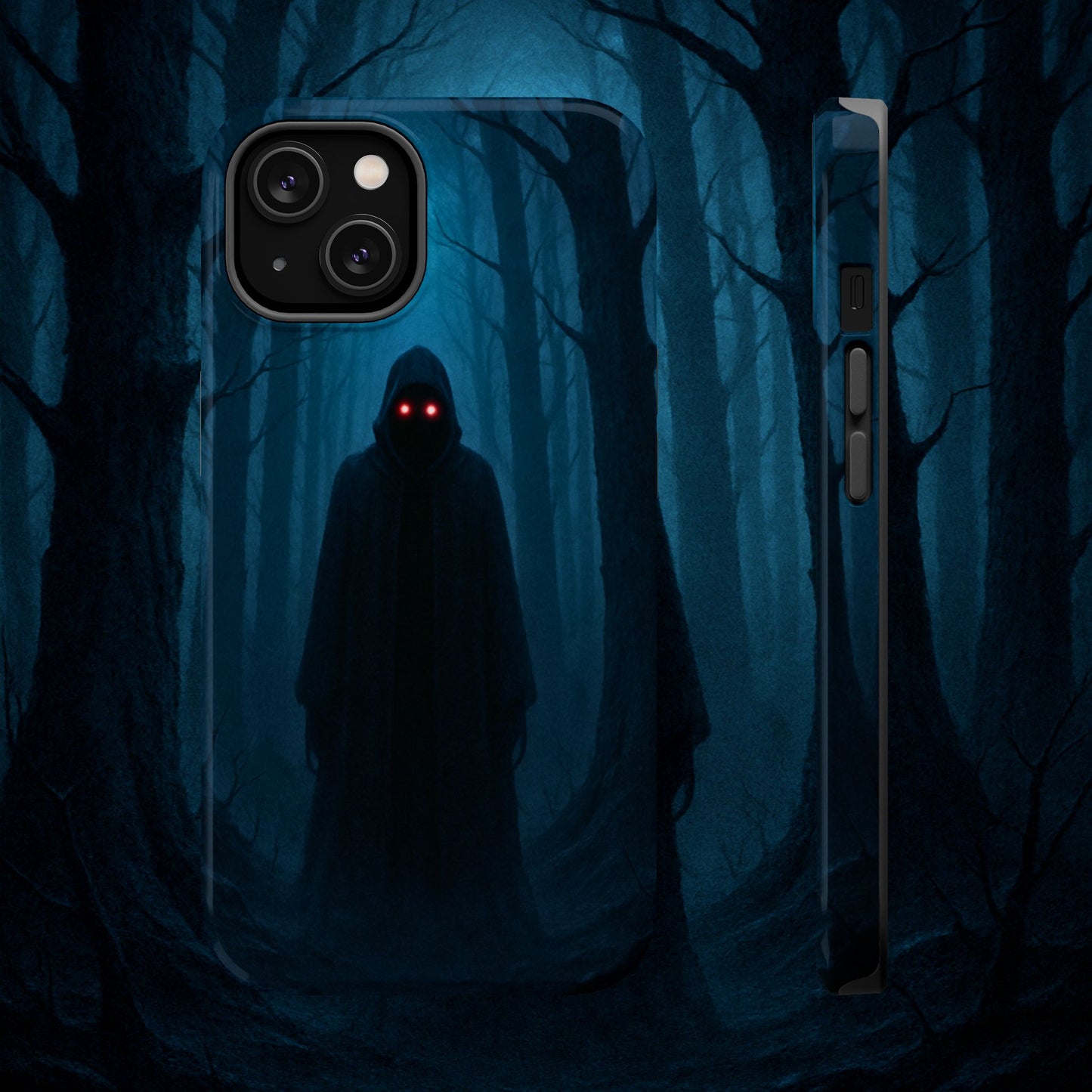 "Funda Magnética Reforzada🖤 El Vigía del Bosque Oscuro"