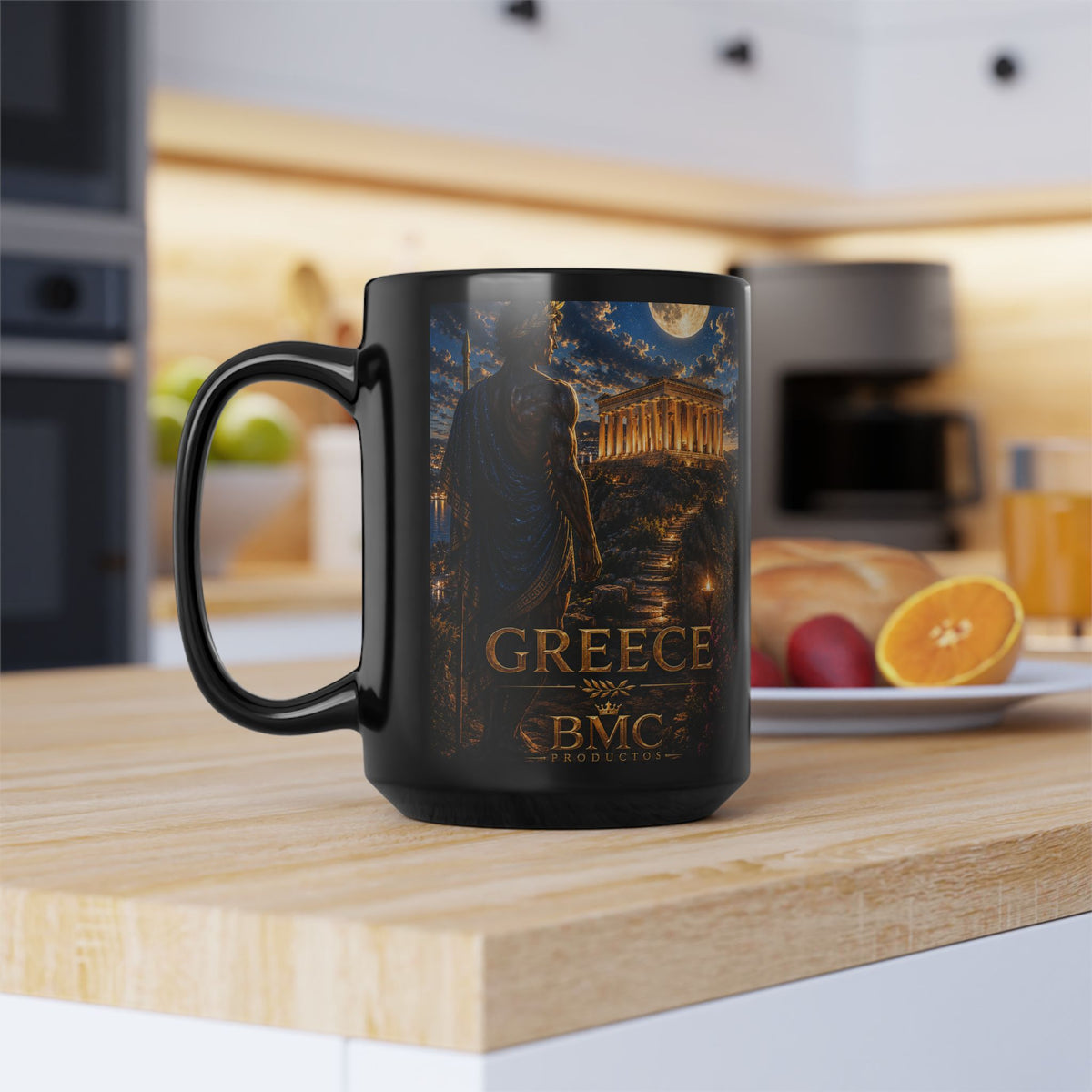 "Taza Grecia: Cuna de Dioses, Maravillas y Filosofía 🌊🏛️⚡"