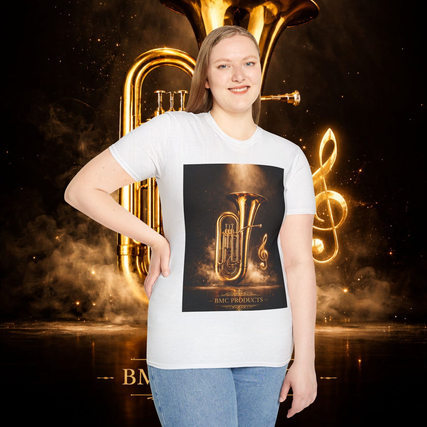 "Camiseta Tuba 🎺🔥 Cuando el alma suena, todo arde.”