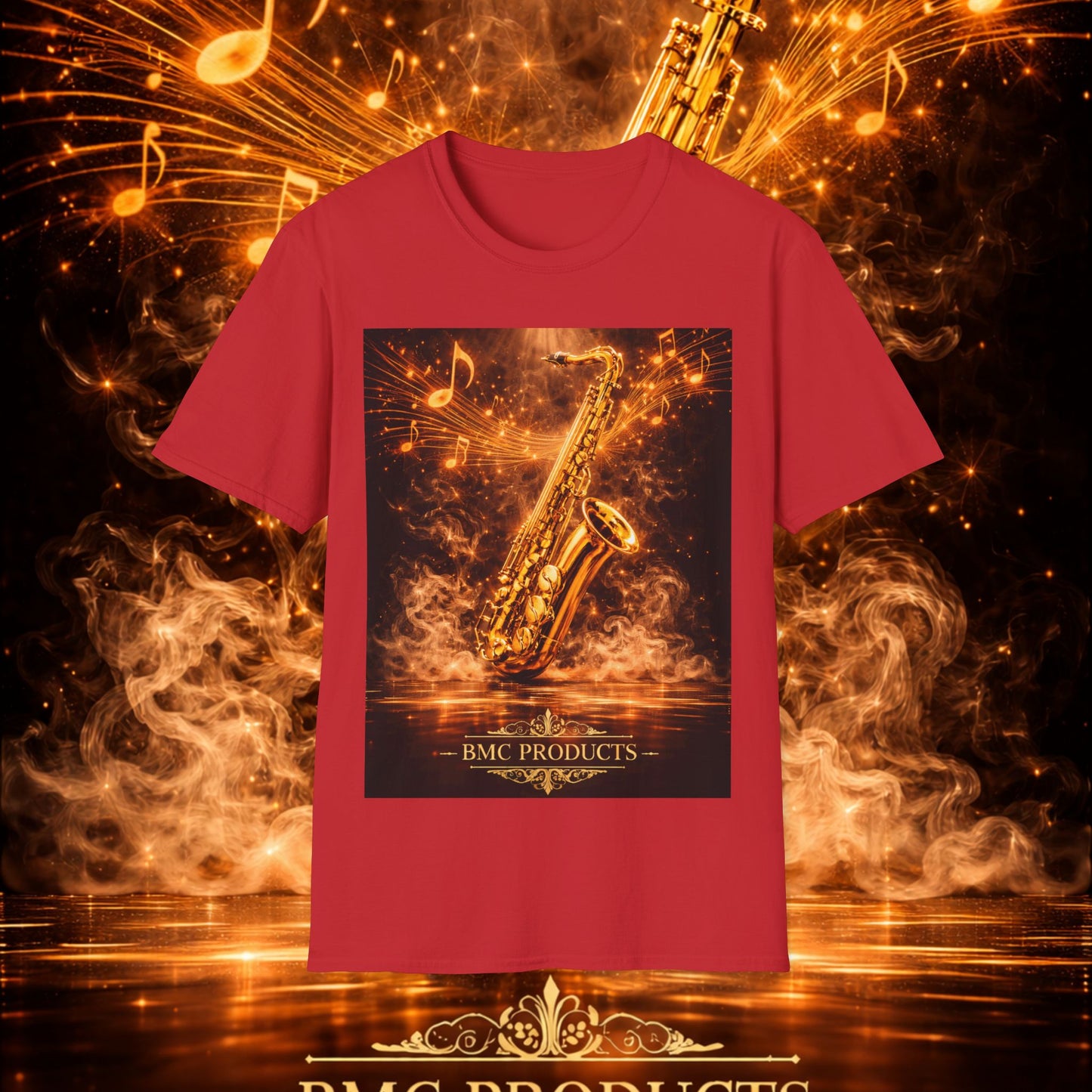 "Camiseta sax 🎷🔥 Haz que arda cada nota.” 🔥🎷