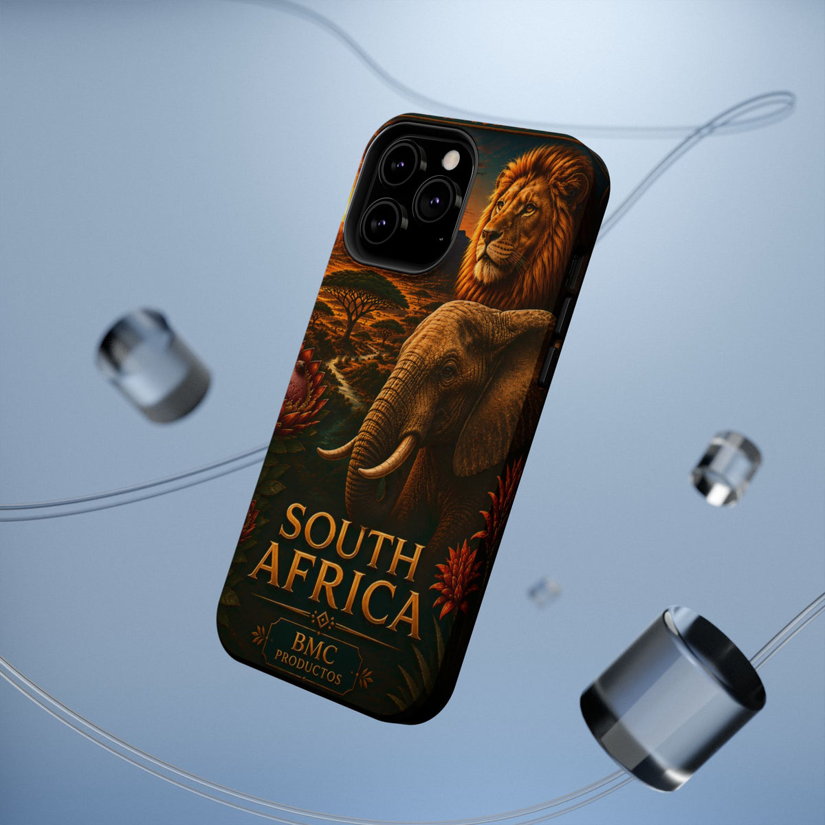 "Reinforced Magnetic Case South Africa 🌍 – A world of adventure and diversity"
