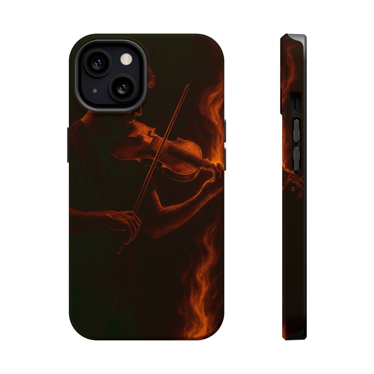 "Funda Magnética Reforzada Magnética Reforzada violin 🎻🔥 “Toca con el alma. Quema con cada nota.” 🔥🎻
