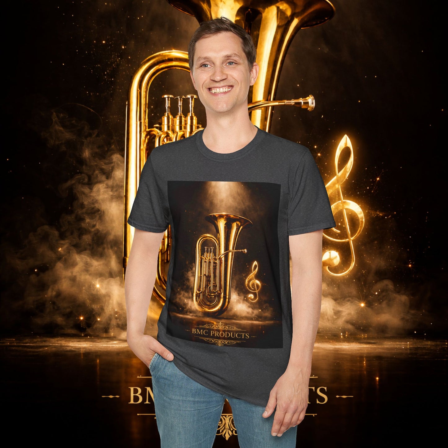 "Camiseta Tuba 🎺🔥 Cuando el alma suena, todo arde.”