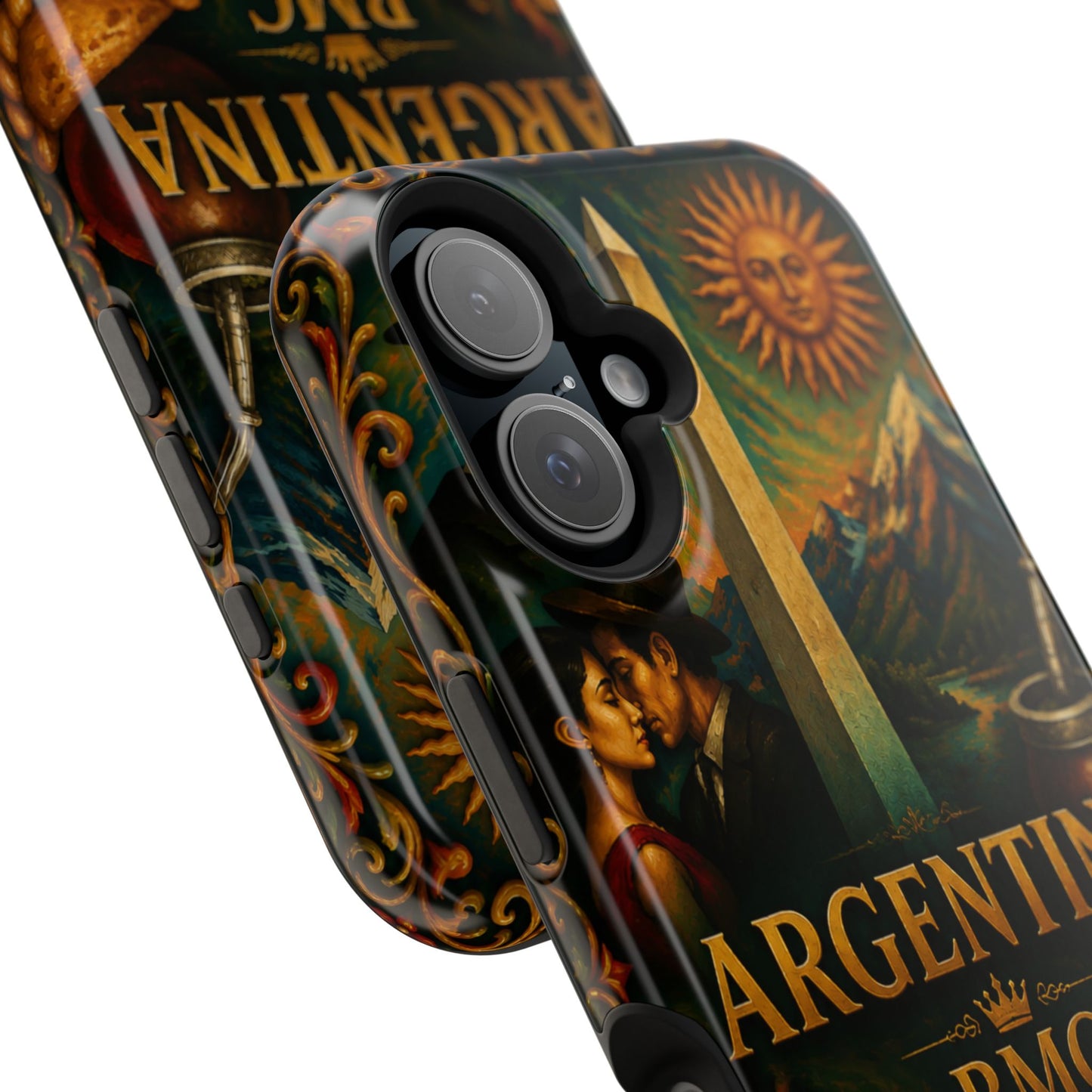 "Funda Magnética Reforzada Argentina: Pasión, Tradición y Tierra de Sueños🔥🏞️"