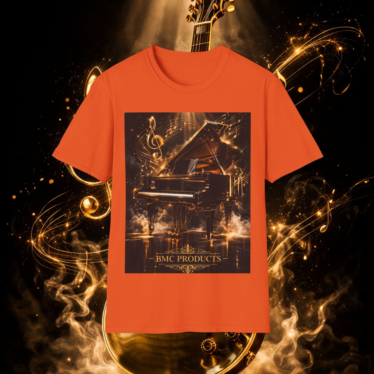 "Camiseta guitarra 🎸🔥Donde vibra una cuerda, nace una llamarada.” 🔥🎸