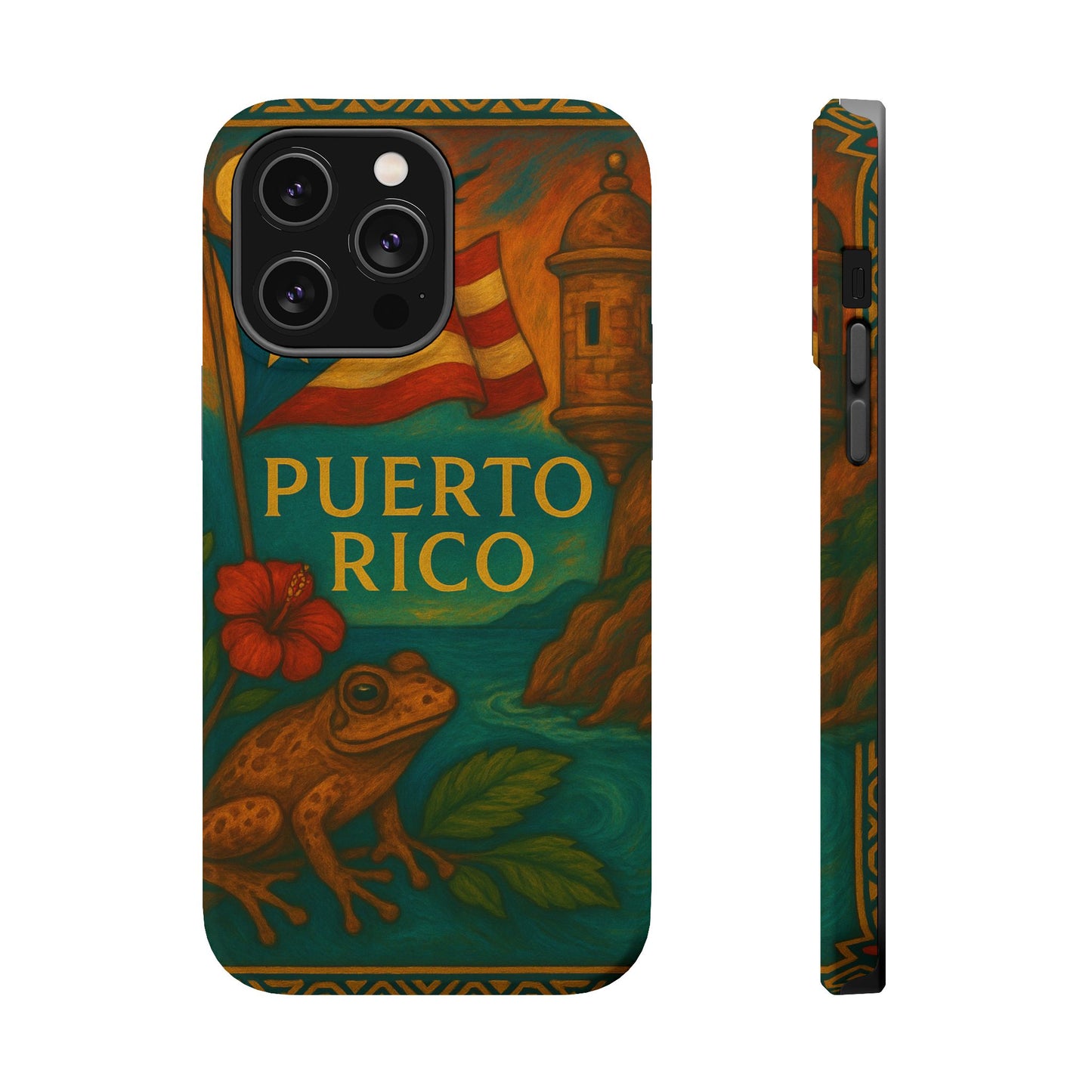 "Funda Magnética Reforzada Magnética Reforzada Puerto Rico – Ritmo, alma y color caribeño"