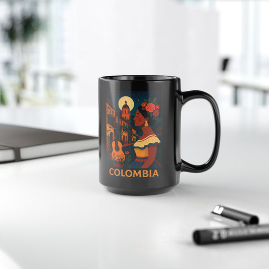 "Colombia Cup: Magic of Colors, Coffee and Tradition ☕🎨🌄"