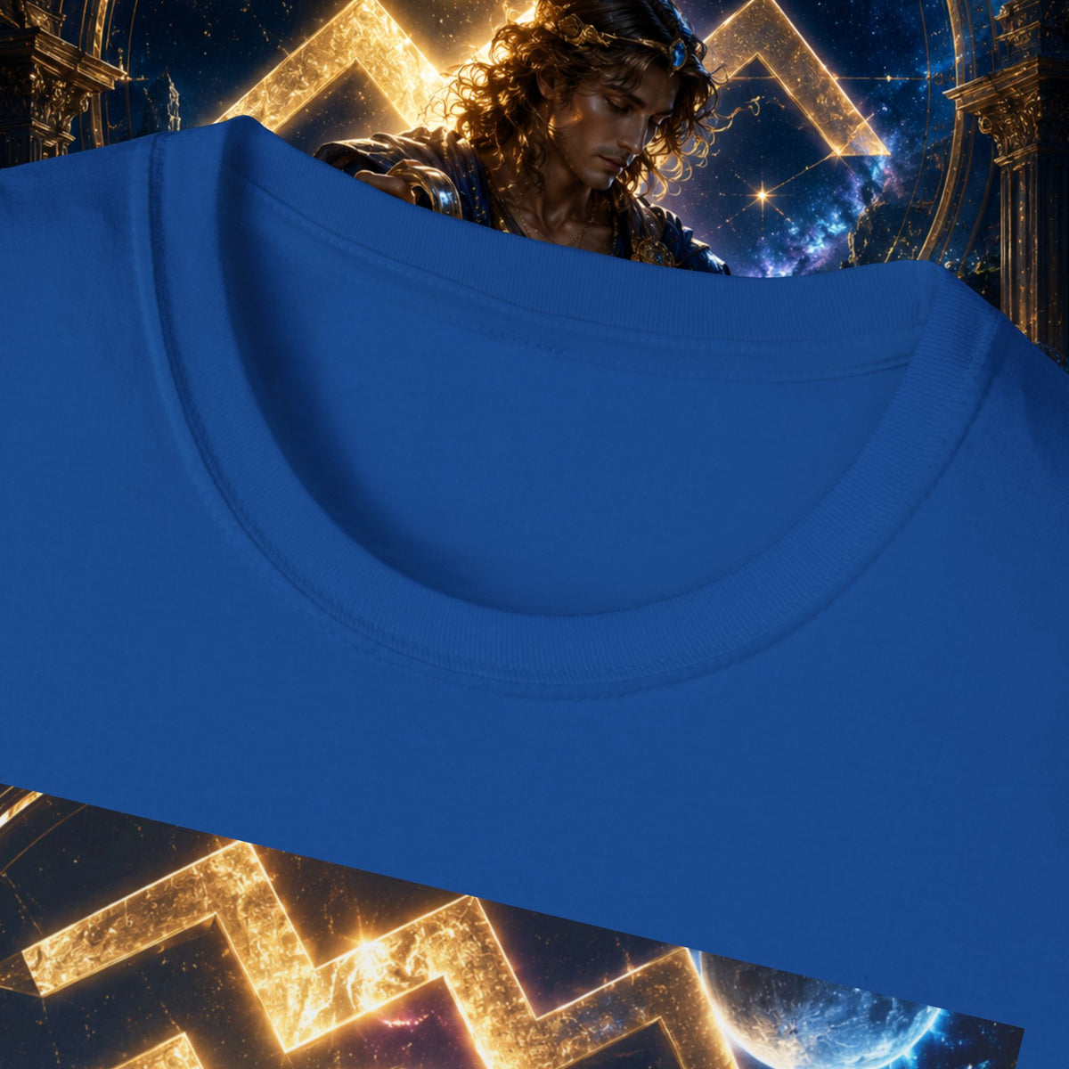 "Camiseta ♒ ACUARIO – El Visionario del Cielo y el Agua"