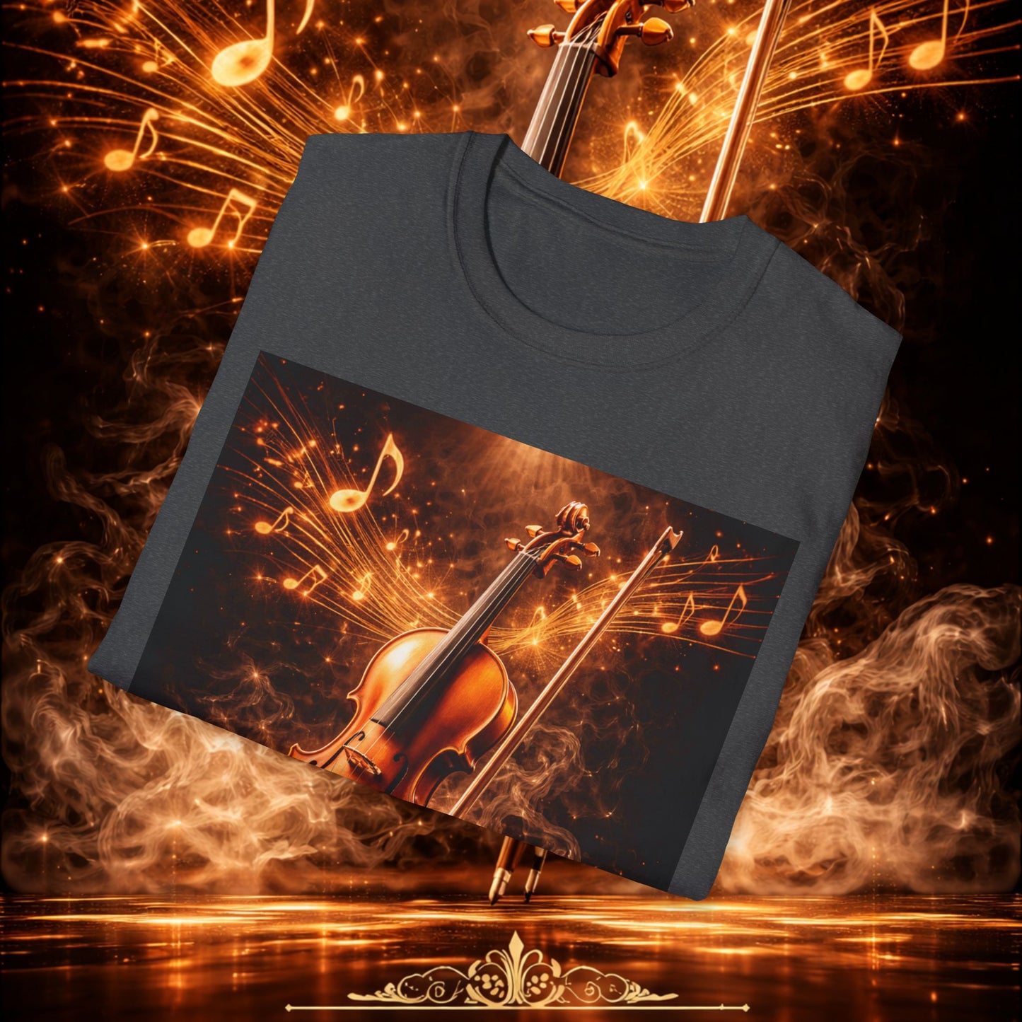 "Camiseta violin 🎻🔥 Toca con el alma. Quema con cada nota.” 🔥🎻