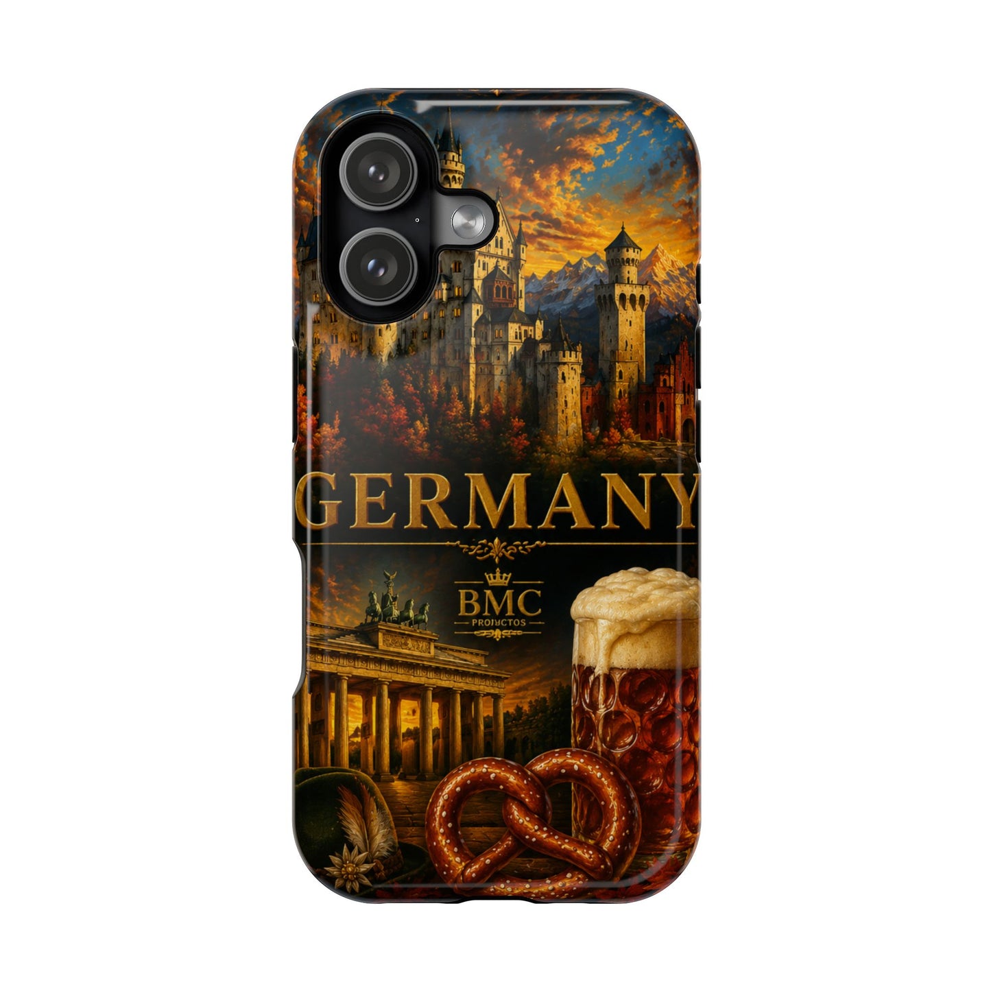 "Funda Magnética Reforzada Alemania: Fortaleza, Historia y Tradición 🎖️🏰🍺"