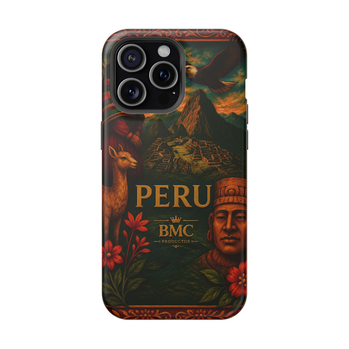 "Peru: Mysticism, History, and Eternal Wonders Reinforced Magnetic Case 🏔️🦙🛕"