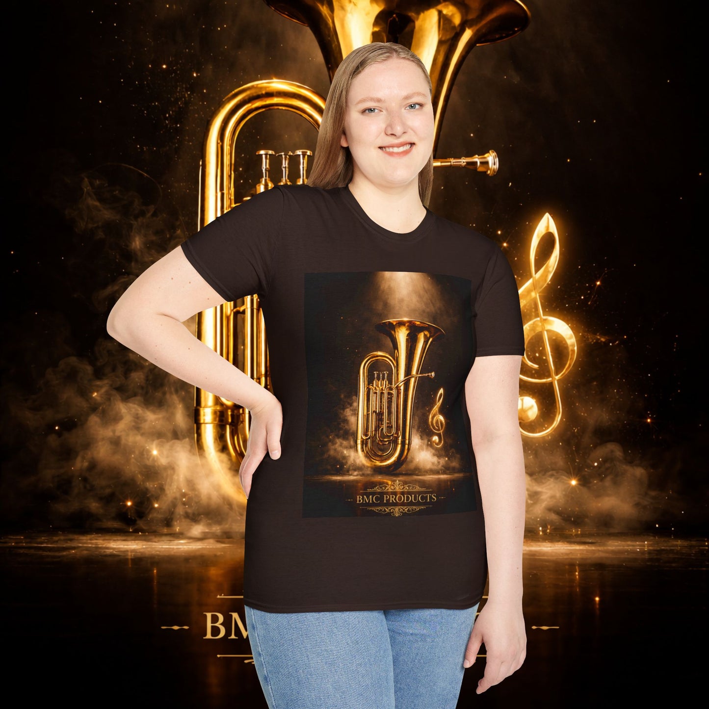 "Camiseta Tuba 🎺🔥 Cuando el alma suena, todo arde.”