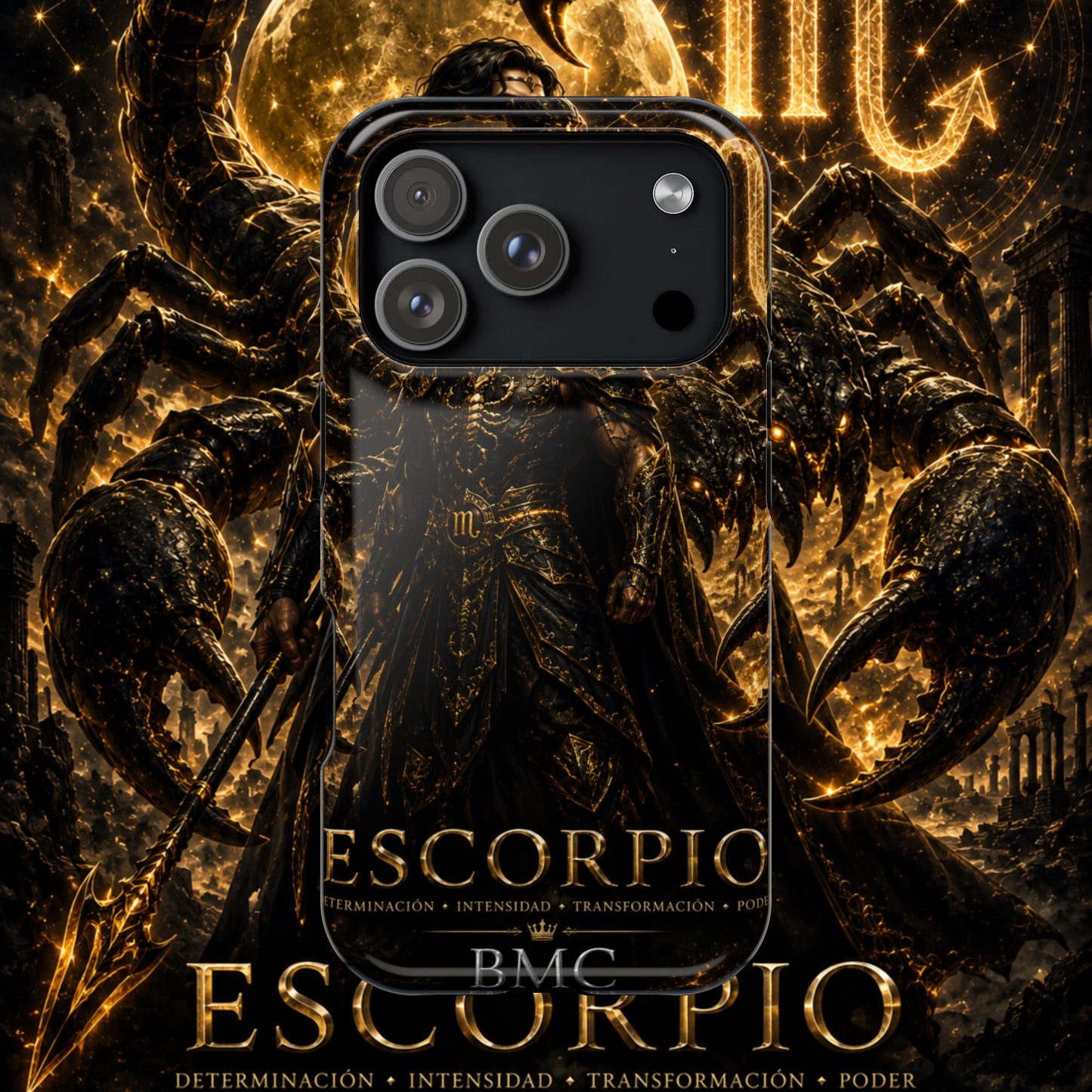 "Funda Magnética Reforzada ESCORPIO – El Vigilante de las Sombras"