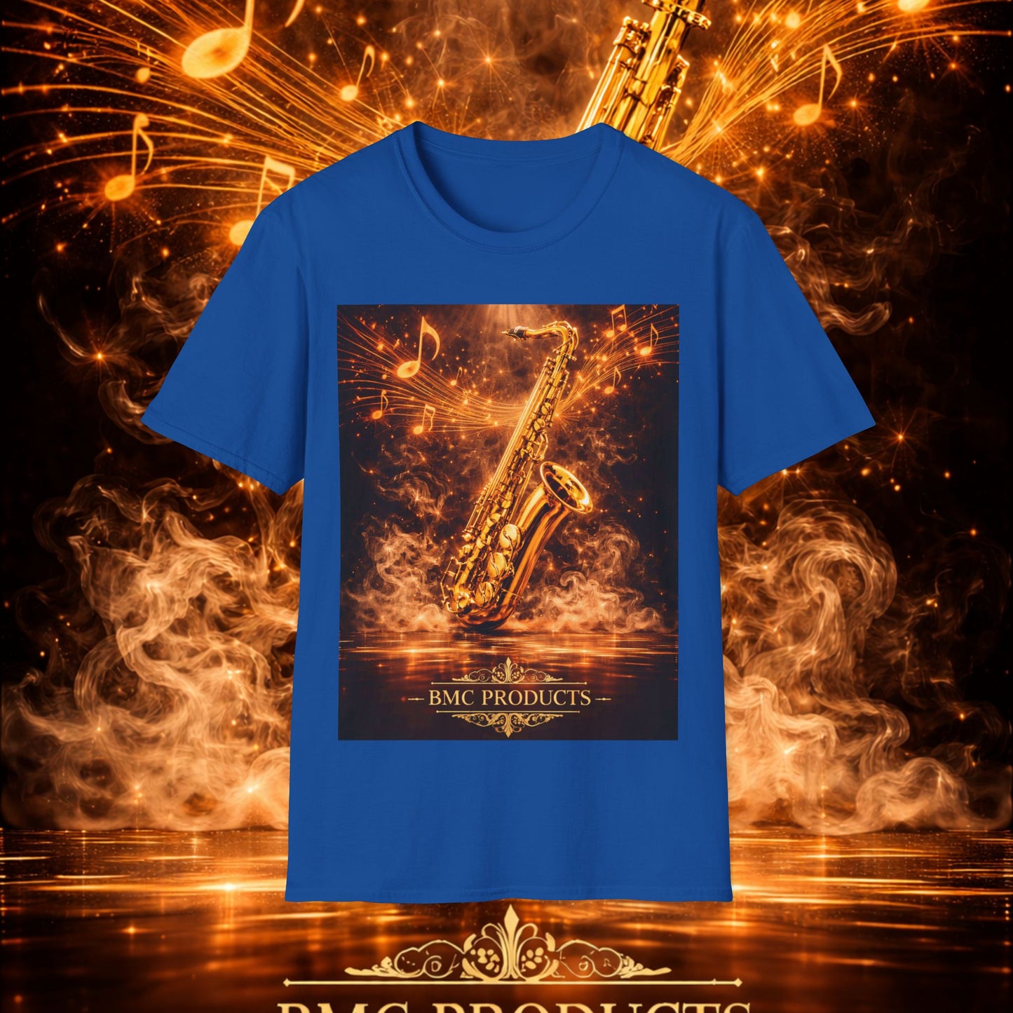 "Camiseta sax 🎷🔥 Haz que arda cada nota.” 🔥🎷