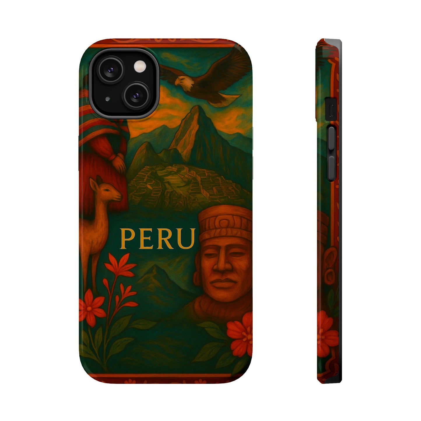 "Funda Magnética Reforzada Perú: Misticismo, Historia y Maravillas Eternas 🏔️🦙🛕"