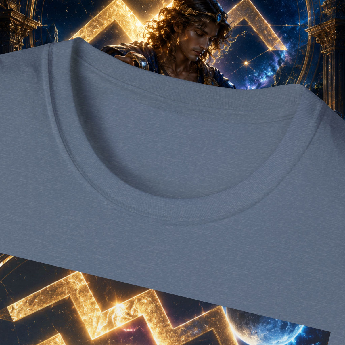 "Camiseta ♒ ACUARIO – El Visionario del Cielo y el Agua"