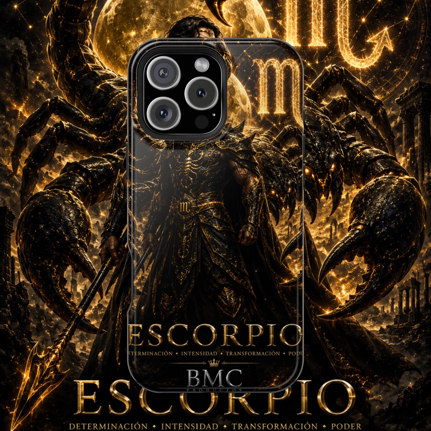 "Funda Magnética Reforzada ESCORPIO – El Vigilante de las Sombras"