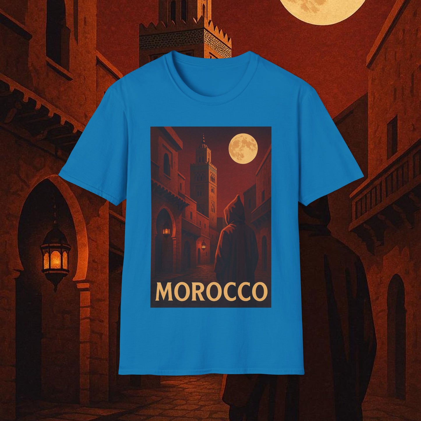 "Camiseta  Marruecos: Magia del Desierto y Ciudades de Mil Colores 🐪🏜️🕌"