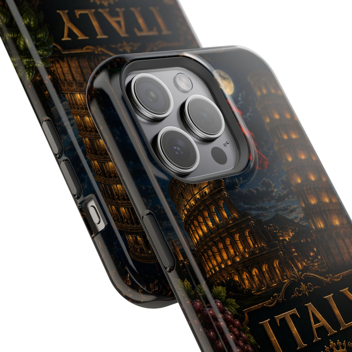 "Funda Magnética Reforzada Magnética Reforzada Italia: Arte, Pasión y Sabores Eternos 🎨🍝🏛️"