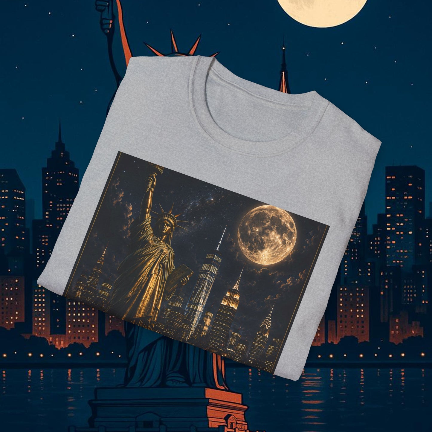 "Camiseta Estados Unidos: Sueños, Libertad y Grandes Horizontes 🗽🏜️🌆"