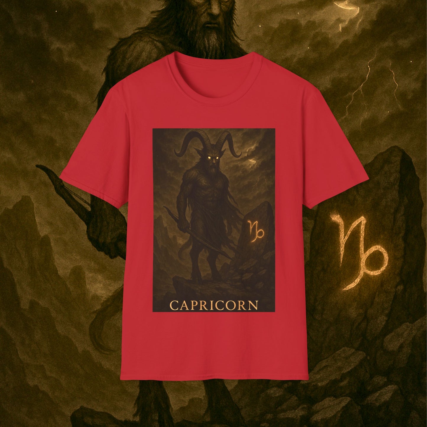 "Camiseta ♑ Capricornio – El Guardián de las Cumbres"