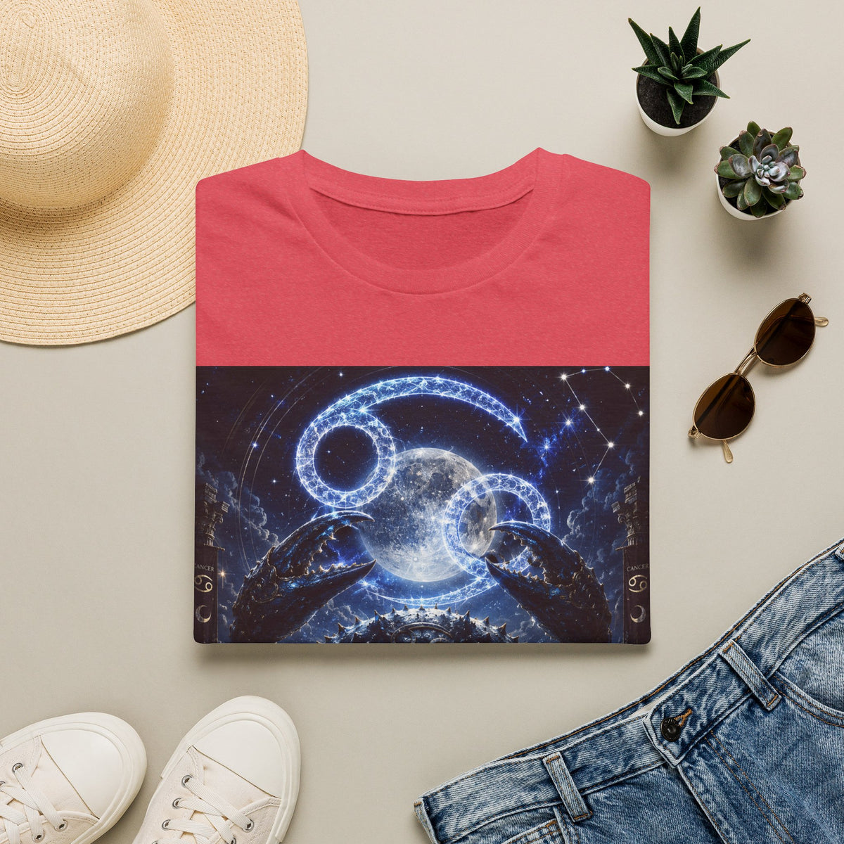 "Camiseta ♋ Cáncer — Guardián de las profundidades"