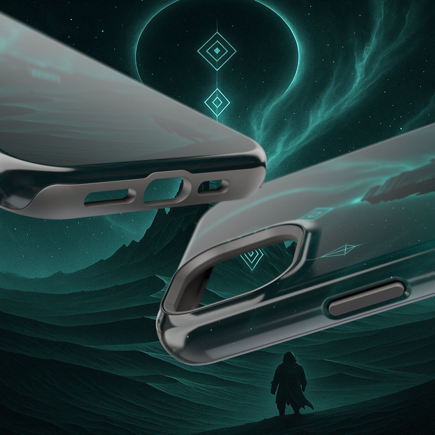 "Funda Magnética Reforzada 🪐Templo del Cosmos""