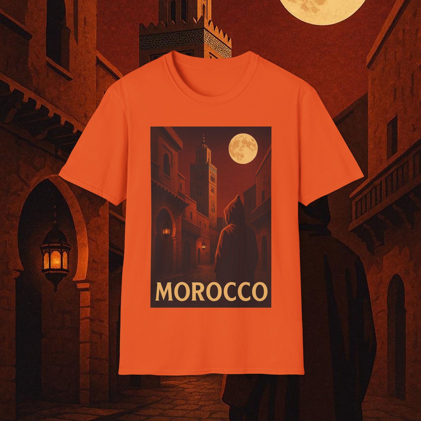"Camiseta  Marruecos: Magia del Desierto y Ciudades de Mil Colores 🐪🏜️🕌"