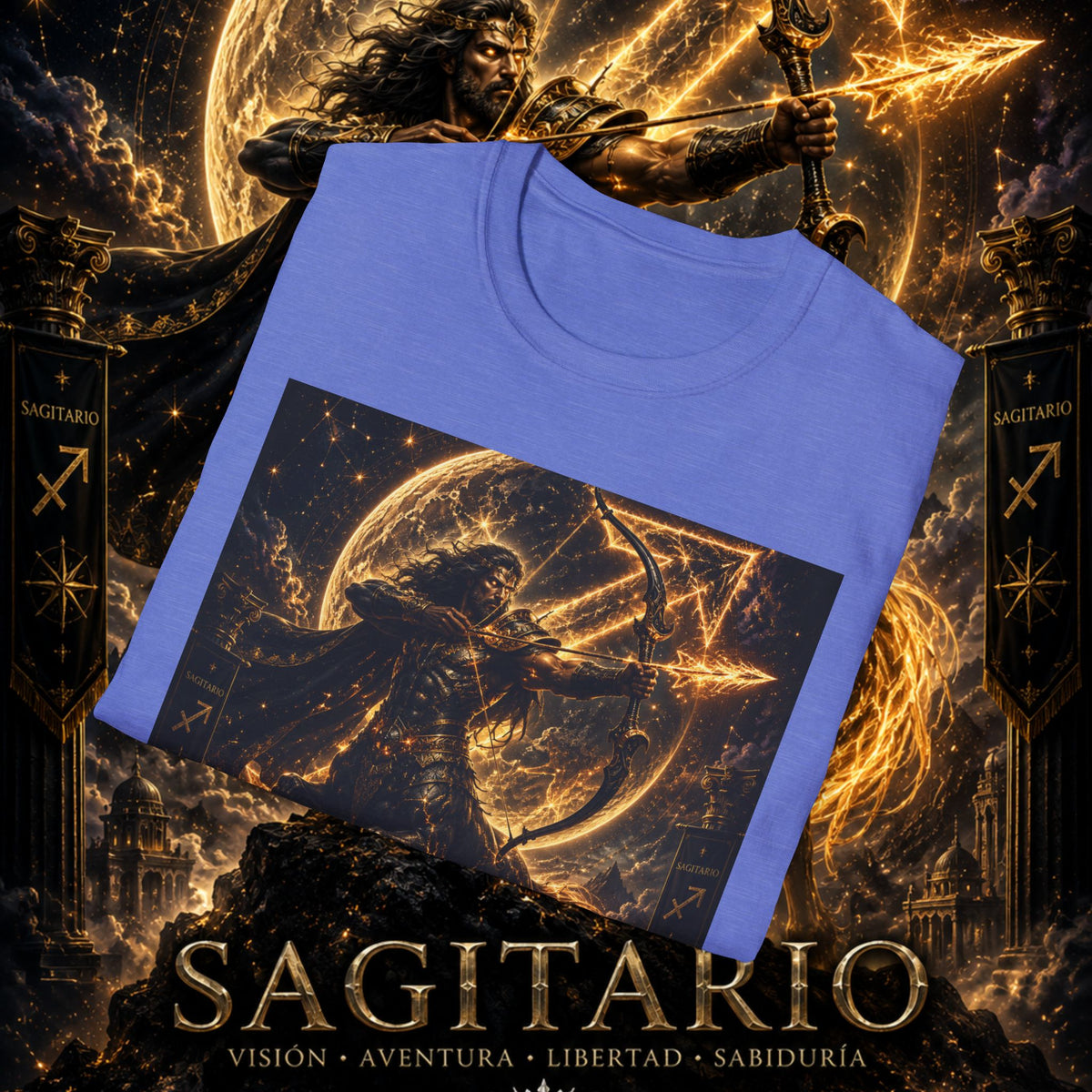 "Camiseta Sagitario – El Cazador del Horizonte"
