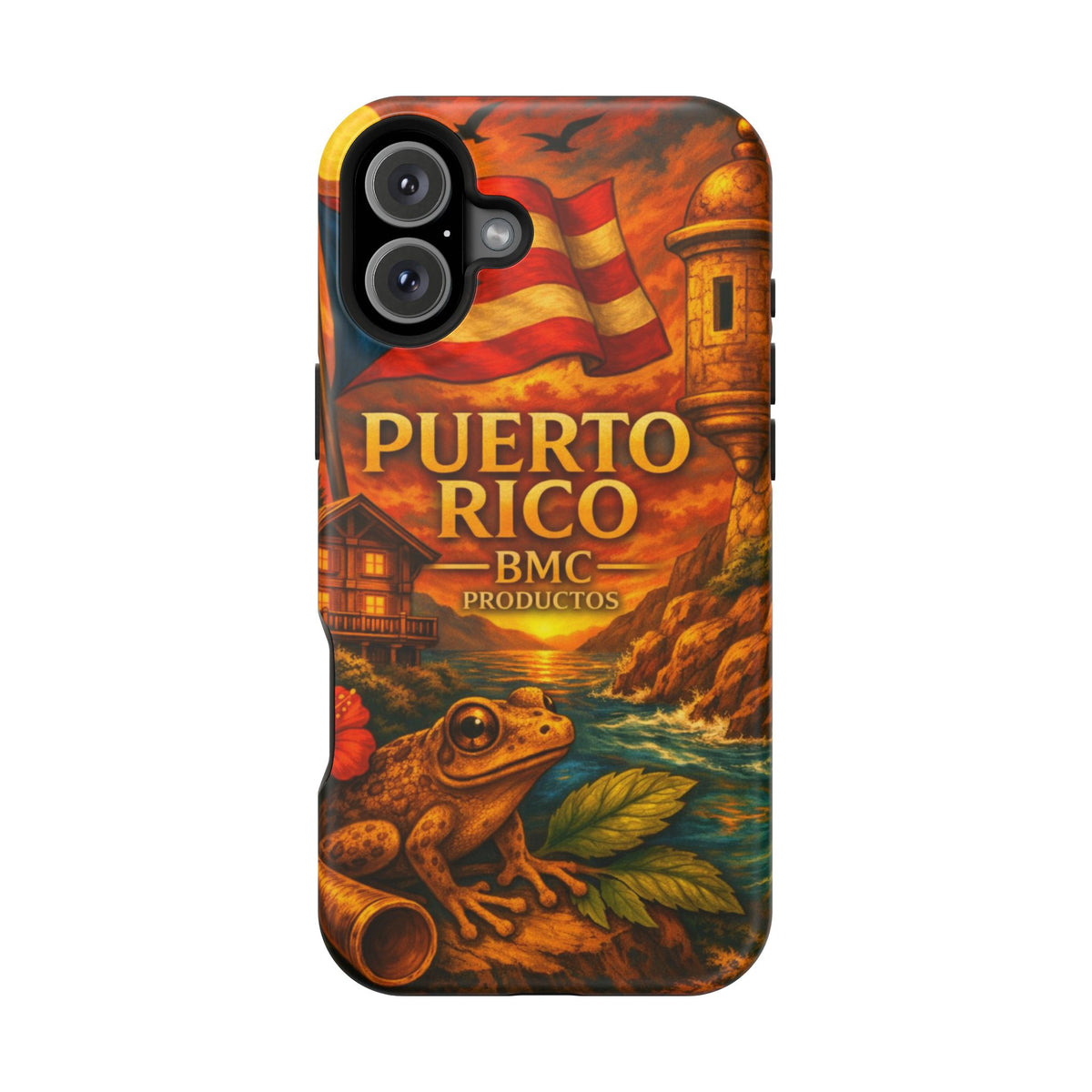 "Reinforced Magnetic Case Puerto Rico – Caribbean rhythm, soul, and color"