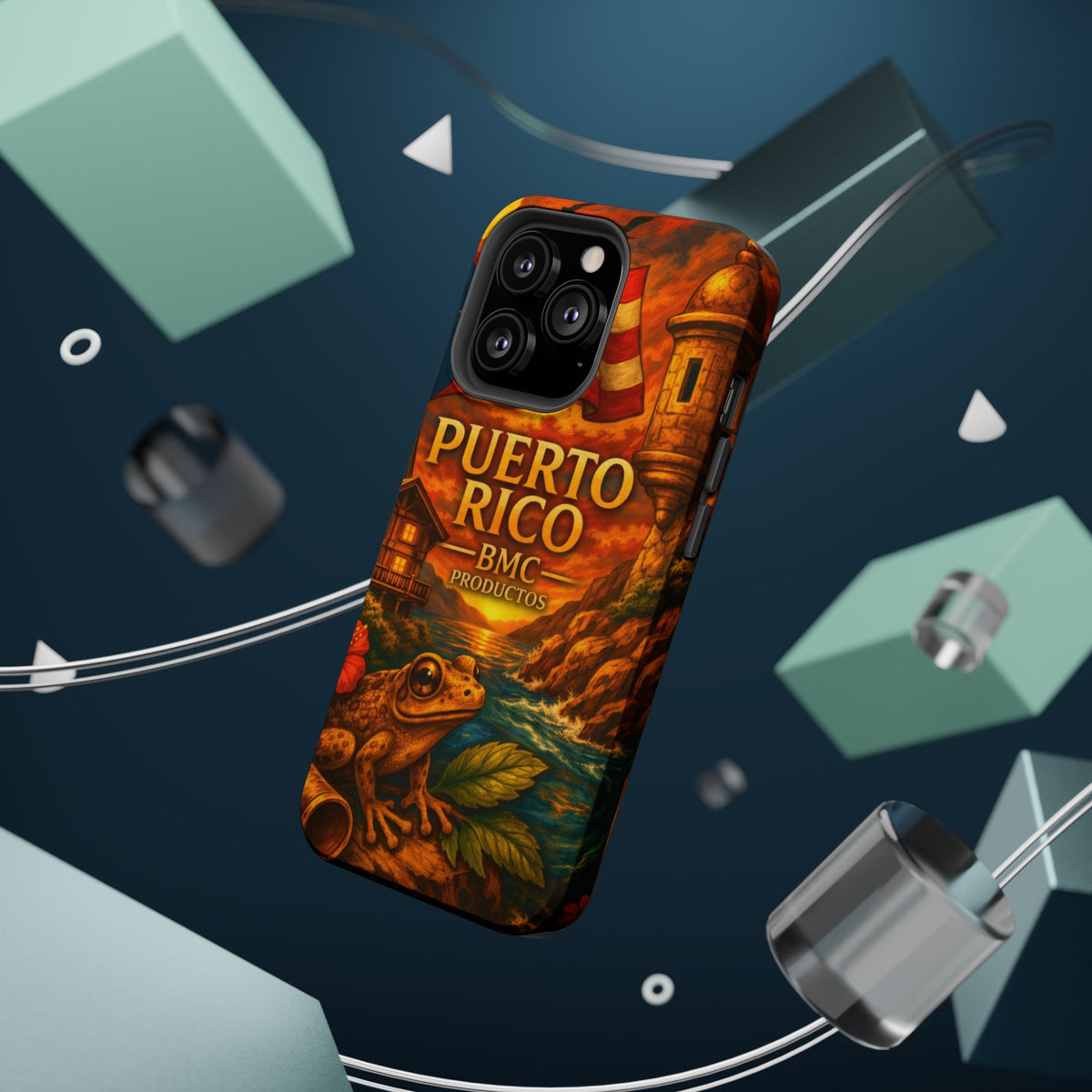 "Reinforced Magnetic Case Puerto Rico – Caribbean rhythm, soul, and color"