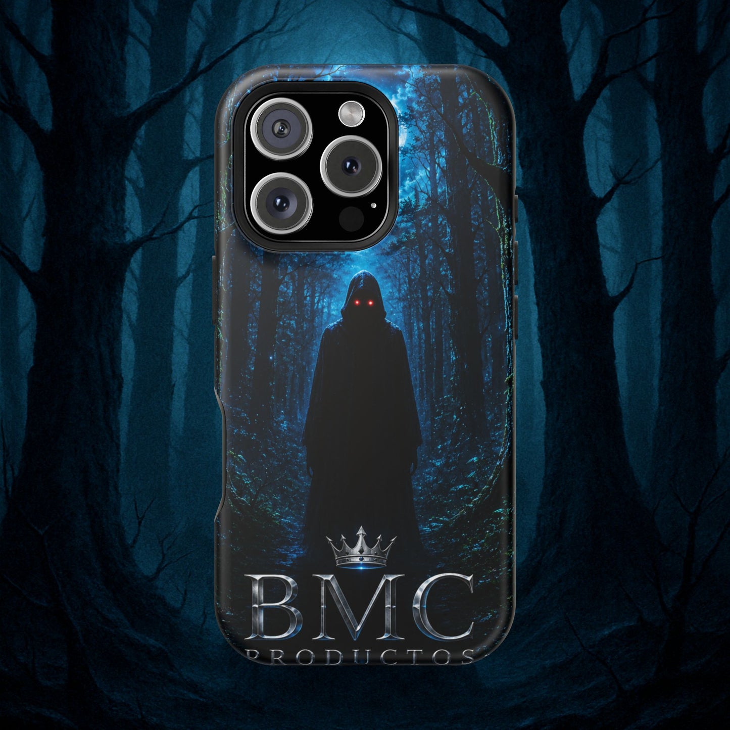 "Funda Magnética Reforzada🖤 El Vigía del Bosque Oscuro"
