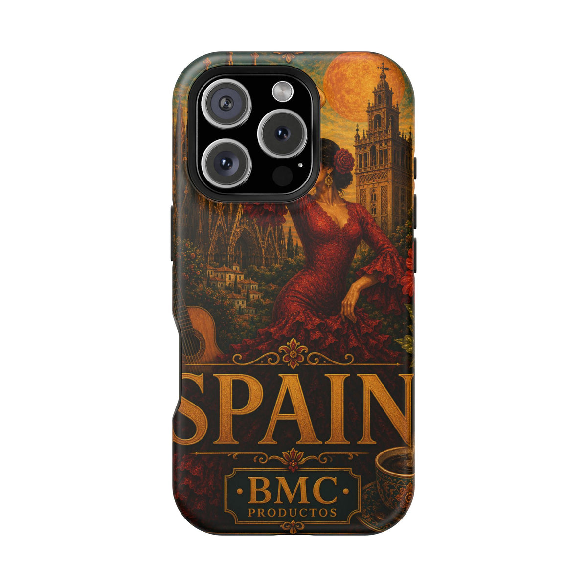 "Reinforced Magnetic Case Spain: Passion, Art, and Flavors That Make You Fall in Love 🎨💃🍷" 