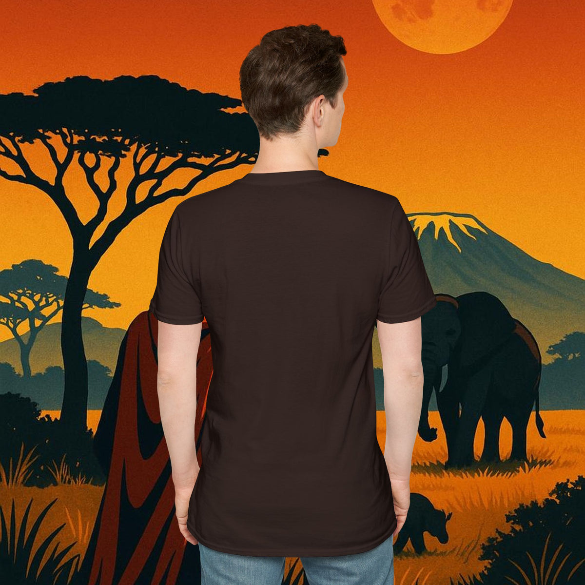 "Camiseta Kenia: Aventura Salvaje y Tierra de Horizontes Infinitos 🦁🌄🏕️"