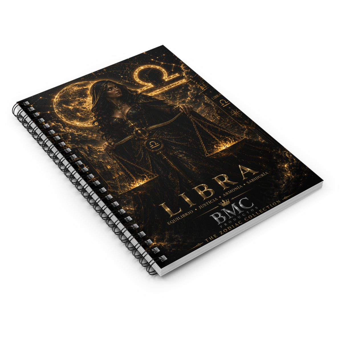"libreta Libra – La Guardiana del Equilibrio"