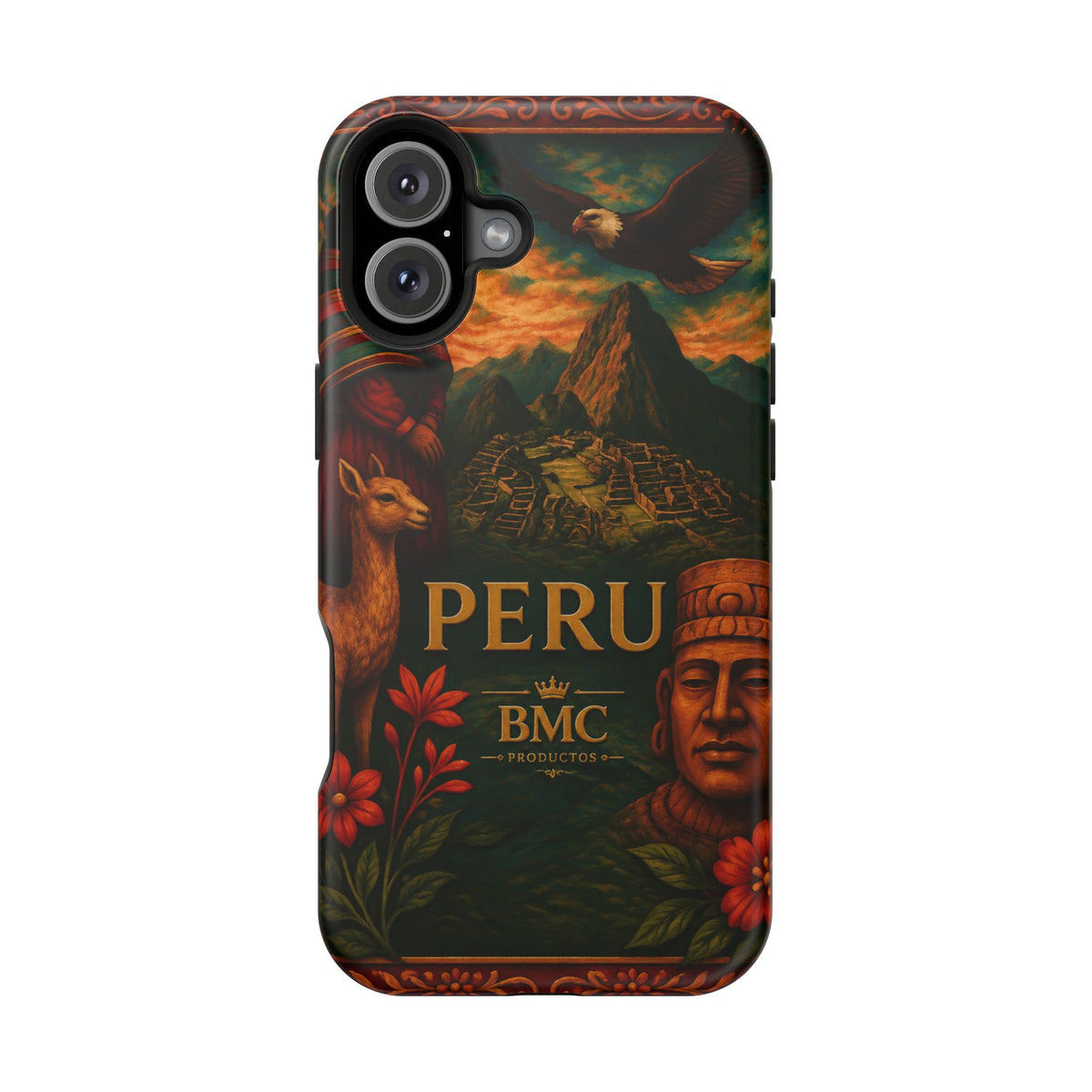 "Peru: Mysticism, History, and Eternal Wonders Reinforced Magnetic Case 🏔️🦙🛕"