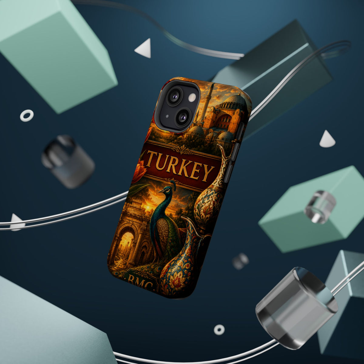 "Reinforced Magnetic Case Turkey✨ – Where East meets West"