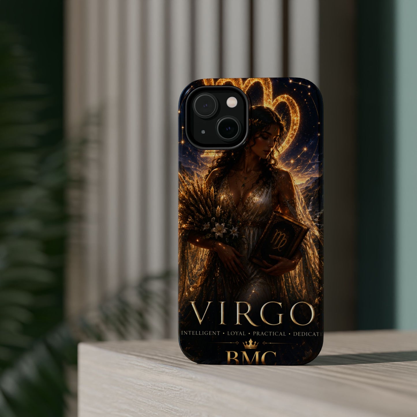 "Funda Magnética Reforzada ♍ Virgo-La Guardiana del Conocimiento"
