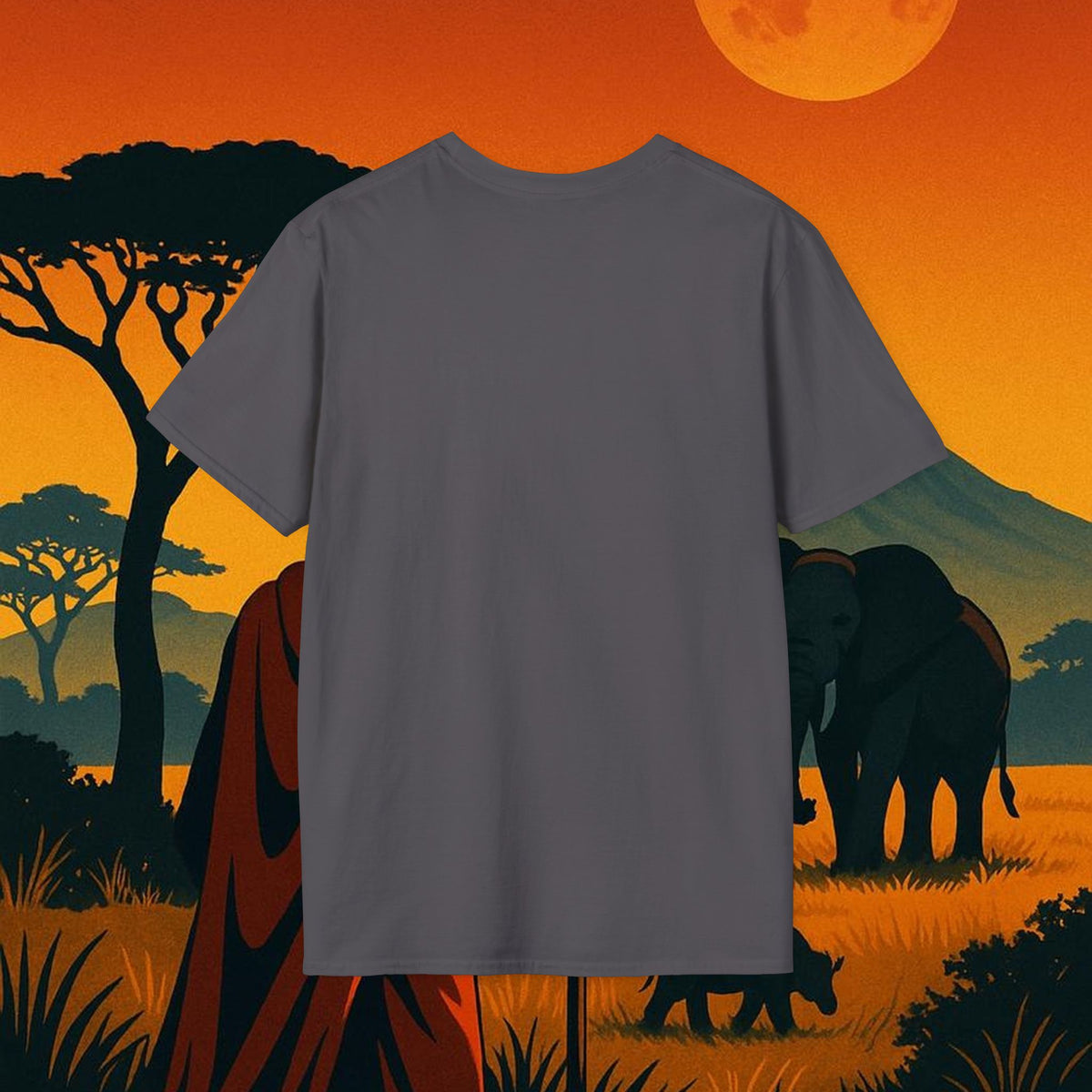 "Camiseta Kenia: Aventura Salvaje y Tierra de Horizontes Infinitos 🦁🌄🏕️"