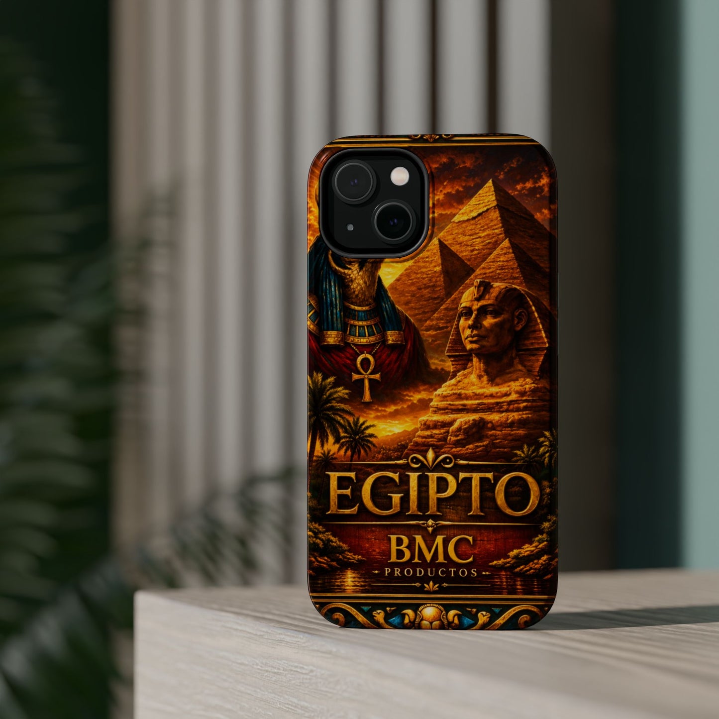 "Funda Magnética Reforzada Egipto Misterio Dorado del Nilo 🏺🌅🐫