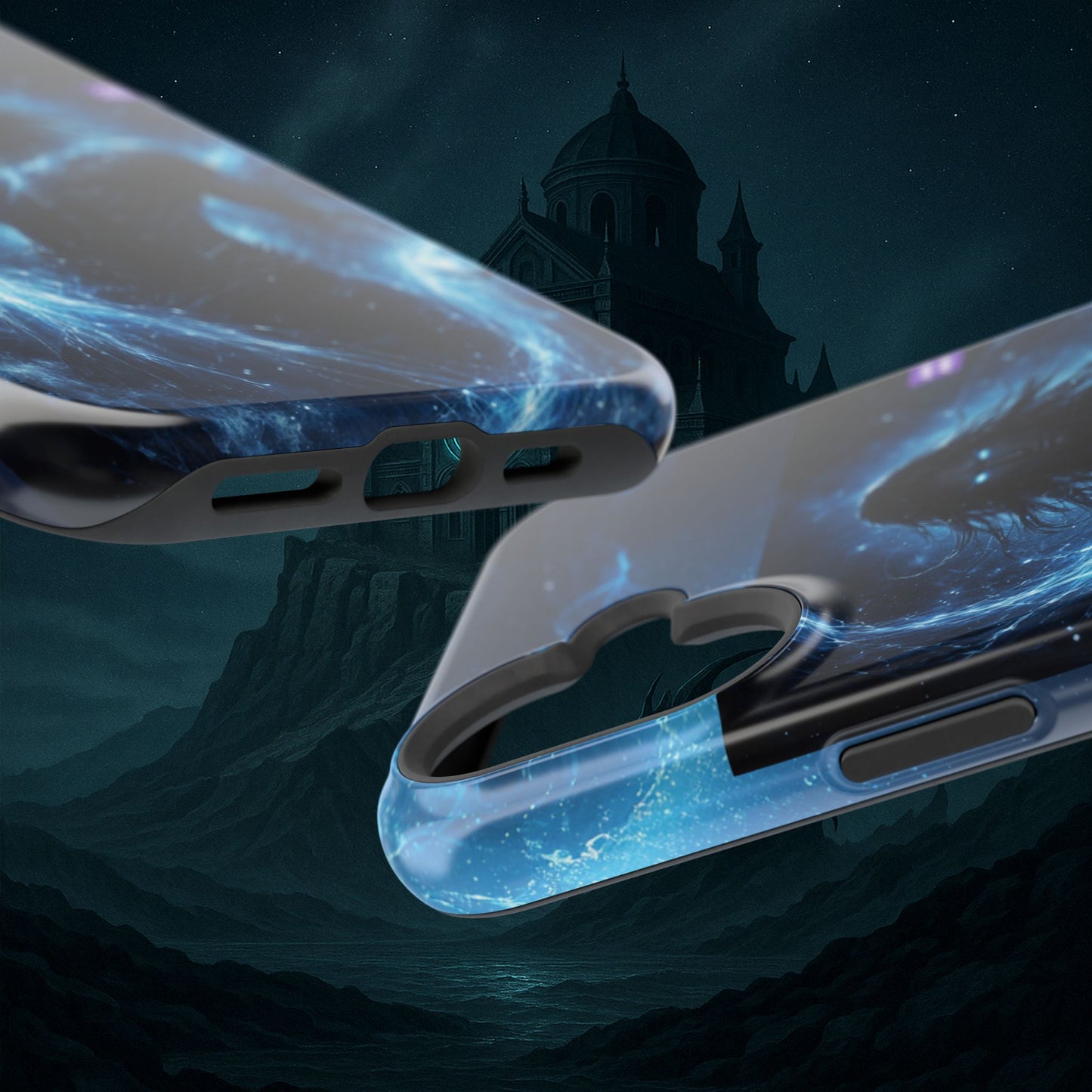 "Funda Magnética Reforzada♒ ACUARIO – El Visionario del Cielo y el Agua"