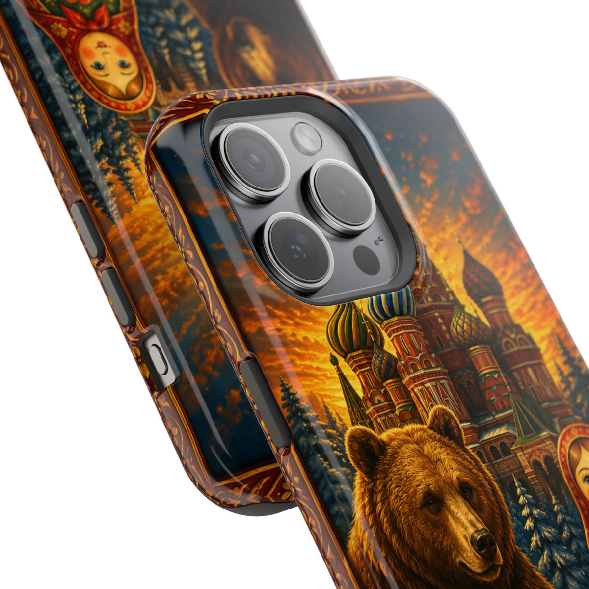 "Reinforced Magnetic Case Russia❄️ – Land of history, mystery, and grandeur"