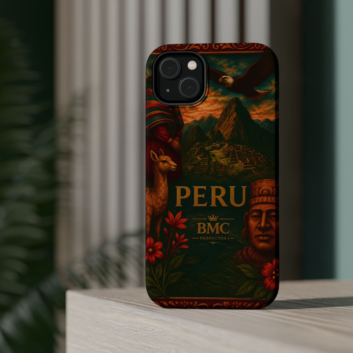 "Peru: Mysticism, History, and Eternal Wonders Reinforced Magnetic Case 🏔️🦙🛕"